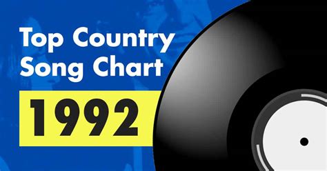 Top 100 Country Song Chart for 1992